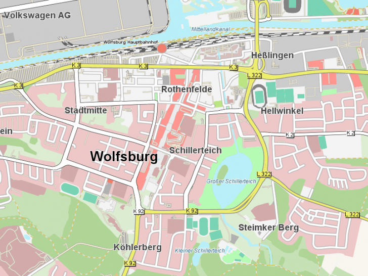 Neue Online-Anwendung für den Wolfsburger Stadtplan. 