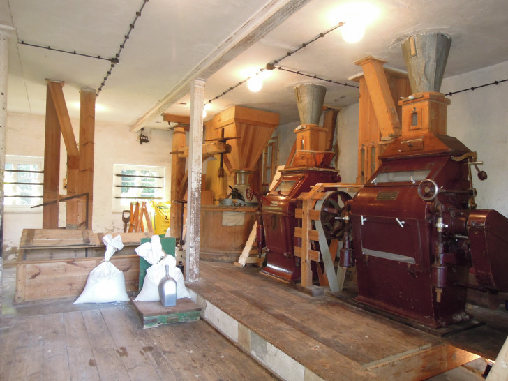 Ein Blick in die alte Mühle. Foto: Motormühle Blumenhagen