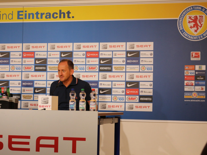 Am Samstag treffen die Löwen in der ersten Runde des DFB-Pokals auf den Halleschen FC. Foto: Robert Braumann