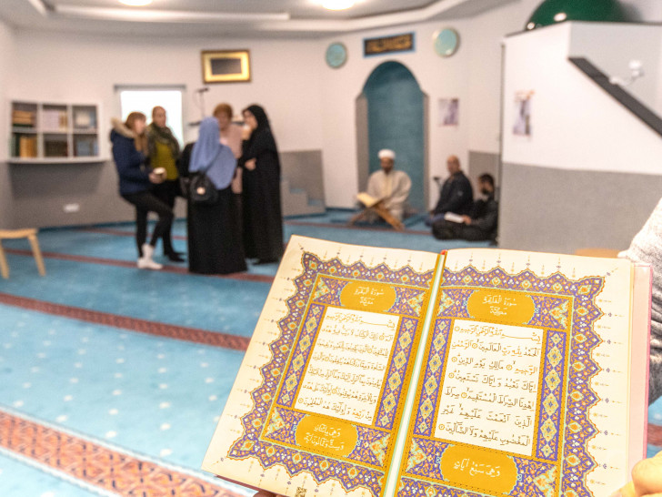 Am Tag der offenen Tür konnten sich Interessierte über den Islam informieren. Fotos: Rudolf Karliczek