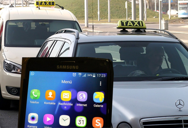 Taxibestellung per App in unserer Region kaum möglich. Foto: André Ehlers/Bernd Dukiewitz