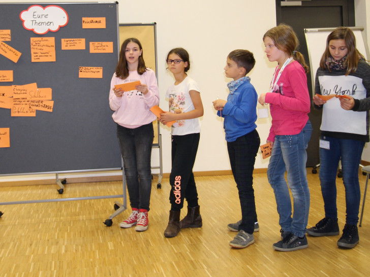 Die Mitglieder des Kinderbeirates legten die Themen für das kommende Jahr fest. Foto: Stadt Wolfsburg