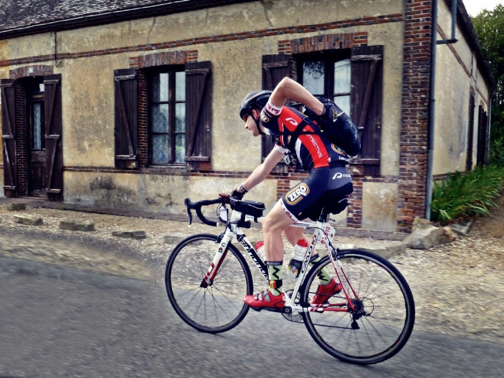 Der Extrem-Radsportler Fritz Geers wird auf dem Baumwipfelpfad trainieren. Foto: Privat/ Fritz Geers
