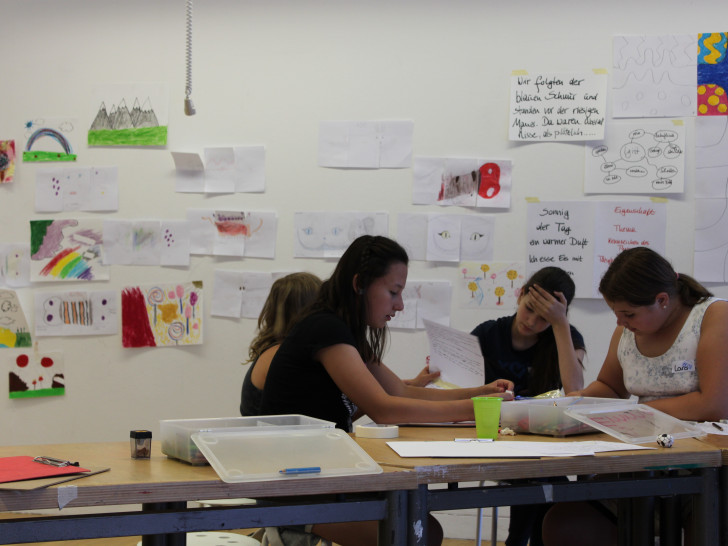 Im Kunstmuseum fand ein Workshop für Kinder und Jugendliche statt. Foto: Stadt Wolfsburg