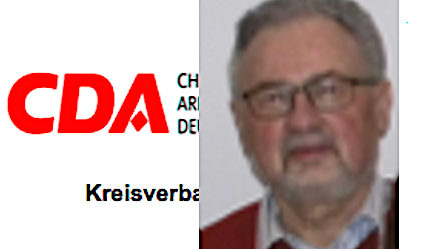 Trauer um Karl Otto Aust. Foto: CDA