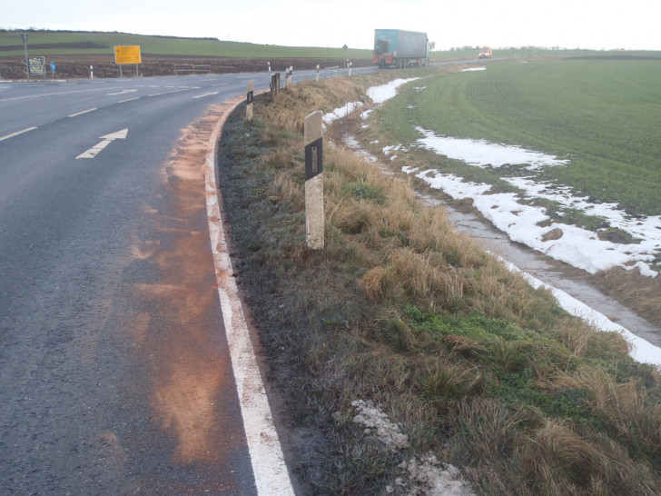 Verunreinigte Böden und Gewässer an der B 82. Foto: Landkreis Wolfenbüttel