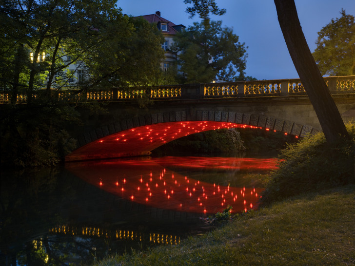  Am Donnerstag, 22. September erlöschen die Lichter an den Kunstwerken, die von einer Auswahl internationaler Künstlerinnen und Künstler für den Lichtparcours 2016 geschaffen wurden, Foto: Stadtmarketing Braunschweig