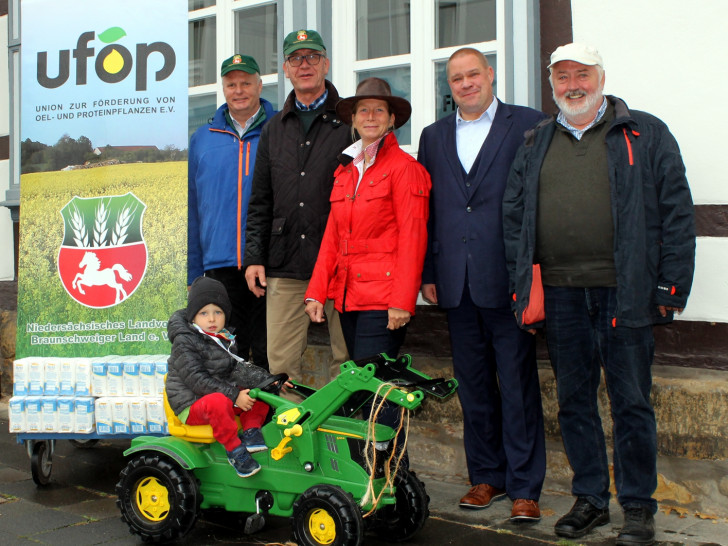 Das Landvolk wollte auf die Situation der Landwirte aufmerksam machen. Foto: Stadt Helmstedt/M. Hartmann