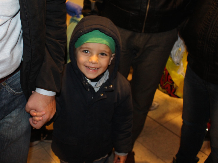 Der kleine Ali aus Syrien soll am 20. Januar operiert werden. Foto: Martina Hesse.