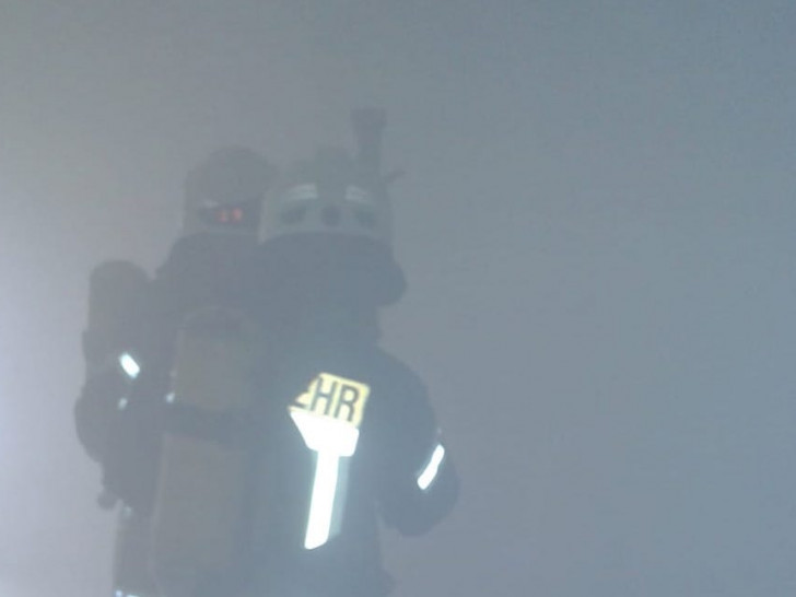 Reale Bedingungen: Sicht fast null. Fotos: Achim Wilke/Feuerwehr