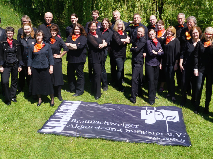 Das Braunschweiger Akkordeon-Orchester (BAO) Foto: BAO