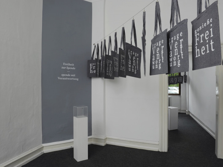 Matthias Langers Projekt „Der Wegbegleiter“ war ein großer Erfolg. Foto: Kunstverein Wolfenbüttel