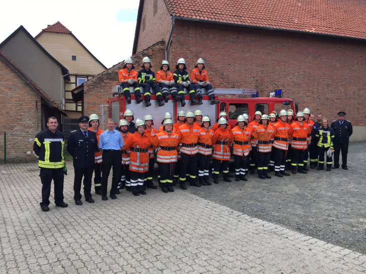 In den Gemeinden Schladen-Werla und Oderwald wurden neue Brandschützer ausgebildet. Foto: Feuerwehr