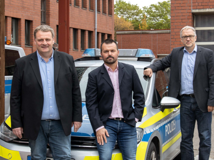 (von links) Andreas Alder; Markus Iwa; Volker Warneke. Foto: Rudolf Karliczek
