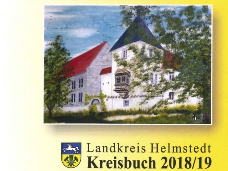 Das Kreisbuch ist mit Illustrationen des Landkreises versehen. Foto: Landkreis Helmstedt