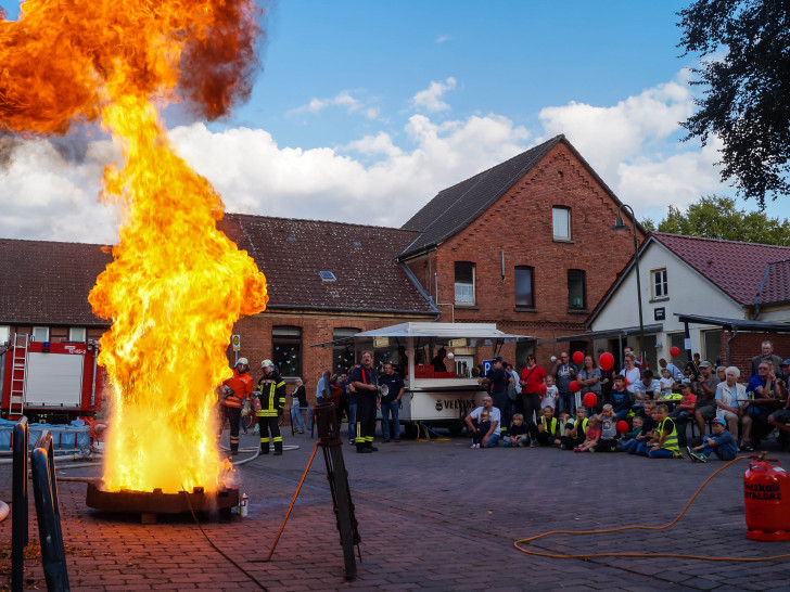 Am vergangenen Samstag fanden erneut die traditionellen Ortswettkämpfe in Clauen statt. Foto: Tobias Paschwitz