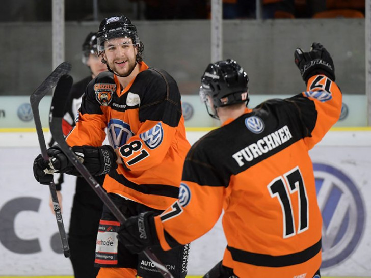 Zum Abschied ein Doppelpack: Kris Foucault sorgte für eine emotionale Komponente im letzten Spiel für die Grizzlys. Fotos: Moritz Eden/City-Press GmbH