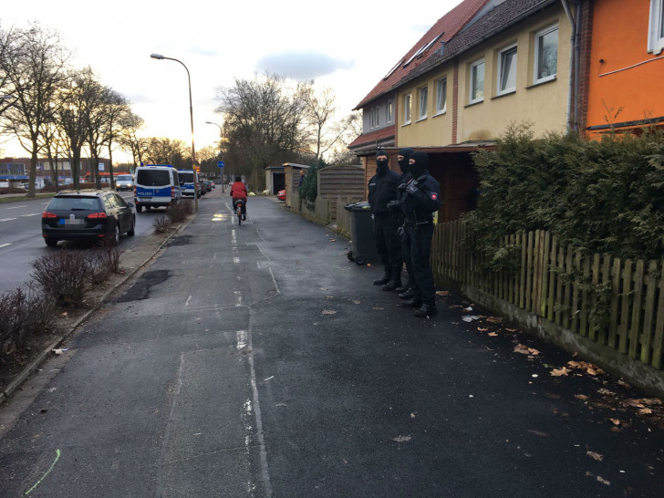 Am Dienstagmorgen durchsuchte die Polizei zwei Wohnungen in Telgte und der Südstadt. Foto: aktuell24(bm) 
