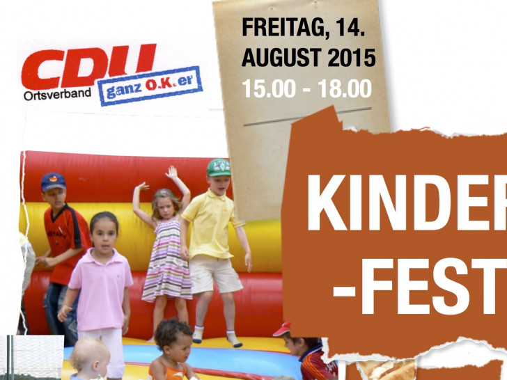 Der CDU Ortsverband Oker lädt am 14. August zum Kinderfest ein. Foto: CDU