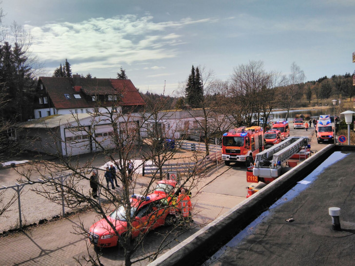 Ein Küchenbrand forderte sieben Verletzte. Foto: Feuerwehr Hahnenklee-Bockswiese