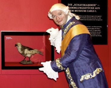 Kostümführung mit Carl 1, Foto: Naturhistorisches Museum