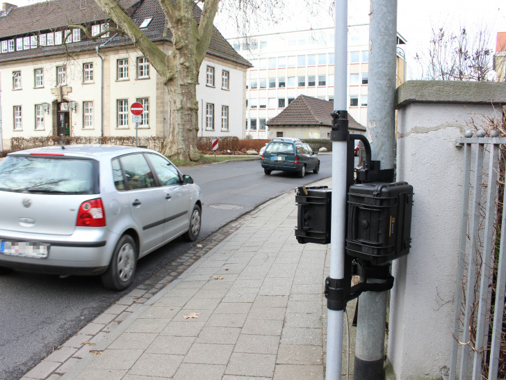 Verkehrszähler am Hartorwall. Foto: Max Förster