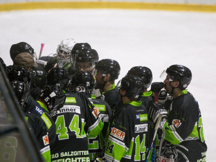 Die Icefighters agierten in Adendorf wieder als Mannschaft. Foto: Jens Bartels/Archiv