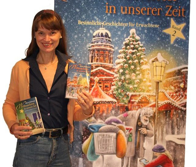 Maria Bellmann liest in der Stadtbibliothek. Foto: Stadt Salzgitter