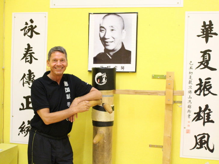 Der Kampfkunst-Lehrer Sifu Peter Graun bietet Kurse im Wing Chun Kung Fu. Foto: Kai Baltzer