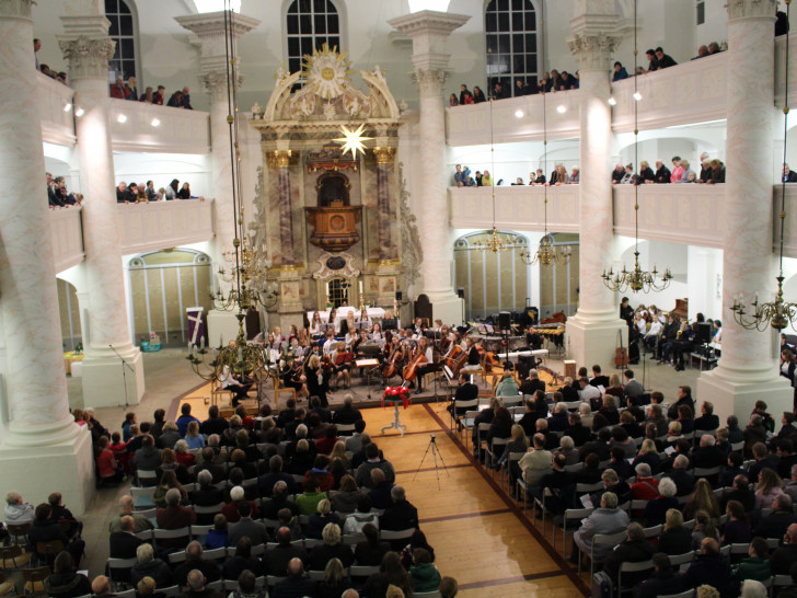 Am 19. Dezember findet das traditionelle Weihnachtskonzert in der St.-Johannis-Kirche statt. Foto:  Jan Borner