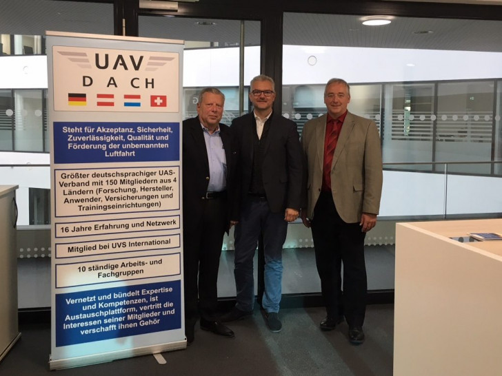 Dr. Norbert Lohl, Michael Wieland und Frank Oesterhelweg. Foto: Frank Oesterhelweg