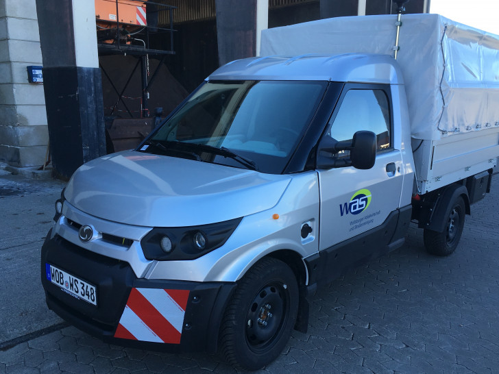 Die Straßenreinigung soll künftig elektrisch fahren. Foto: Stadt Wolfsburg