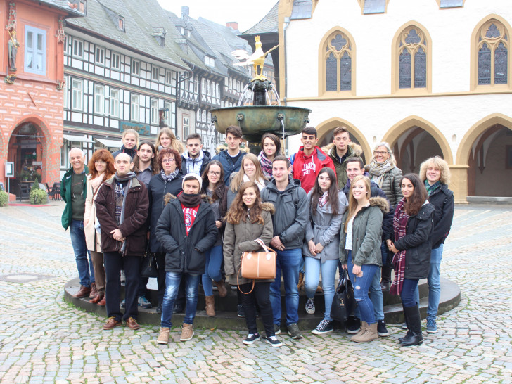 Die Stadt Goslar empfing die Schüler der andalusischen Stadt Jimena de la Frontera. Foto: Nino Milizia