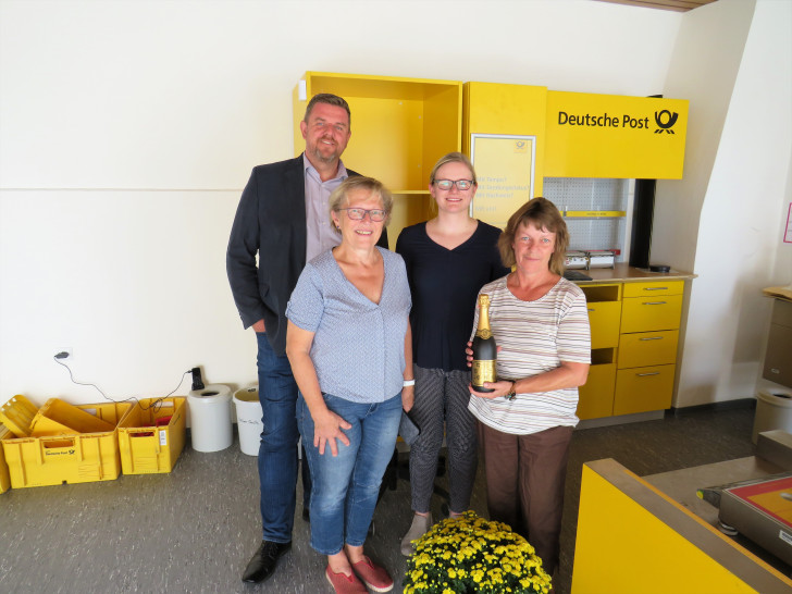 Andreas Busch, Edelgard Hahn, Natascha Mayer und Cordula Kohrs. Foto: Gemeinde Lehre