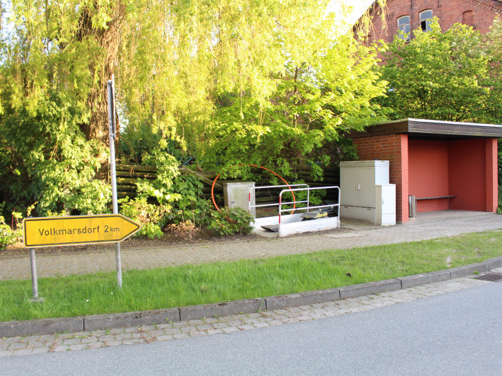 Am Schaperplatz in Rümmer soll schon bald ein Bücherschrank stehen. Foto: Julian Bergmeier