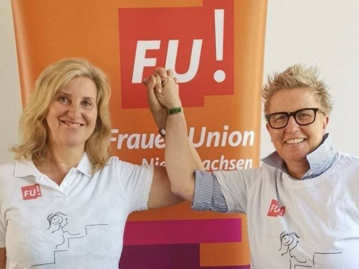 Ute Krüger-Pöppelwiehe  und Michaela Holsten. Foto: Frauen Union Kreisverband Helmstedt