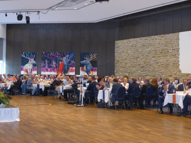 266 Gäste nahmen an der Vertreterversammlung im Hotel "Der Achtermann" teil. Foto: Volksbank Nordharz eG
