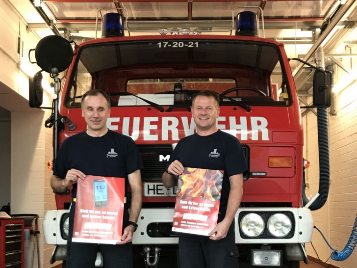 Mit der neuen Werbeaktion möchte die Feuerwehr in Flechtorf neue Mitglieder werben. Foto: Feuerwehr Flechtorf