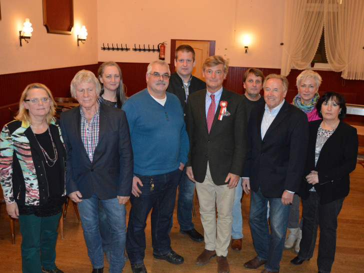 Der Rat der Gemeinde Veltheim (Ohe) für die Wahlperiode 2016-2021. Foto: Richert