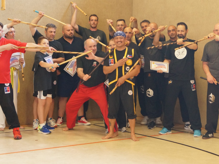 Etwa zwanzig begeisterte Sportler kamen zum Seminar. Foto: Martial Arts Group e.V. Wolfenbüttel