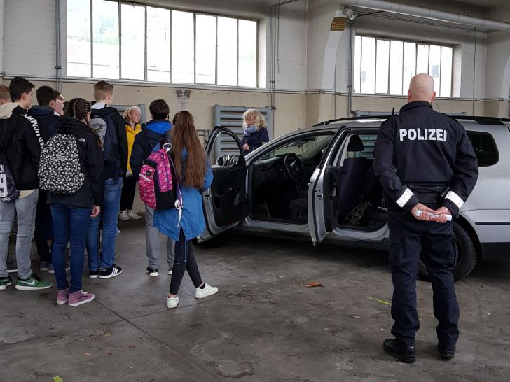 Spurensicherung der Kriminaltechnik war eines der Themen. Foto: Polizei Braunschweig