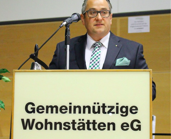 Das Bild zeigt den Vorstandsvorsitzenden der Gemeinnützige Wohnstätten eG Wolfenbüttel, Christoph Kowollik. Archivfoto: Max Förster