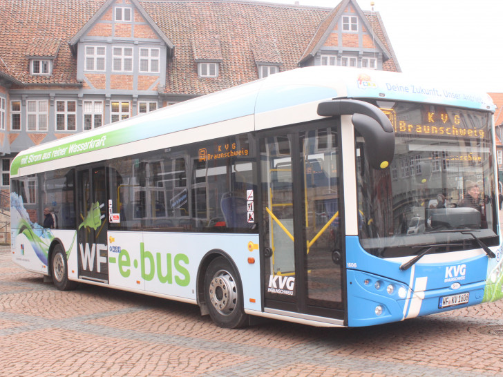 In Wolfenbüttel fährt bereits ein E-Bus. Ist dies auch für Goslar denkbar?
Symbolfoto: Anke Donner