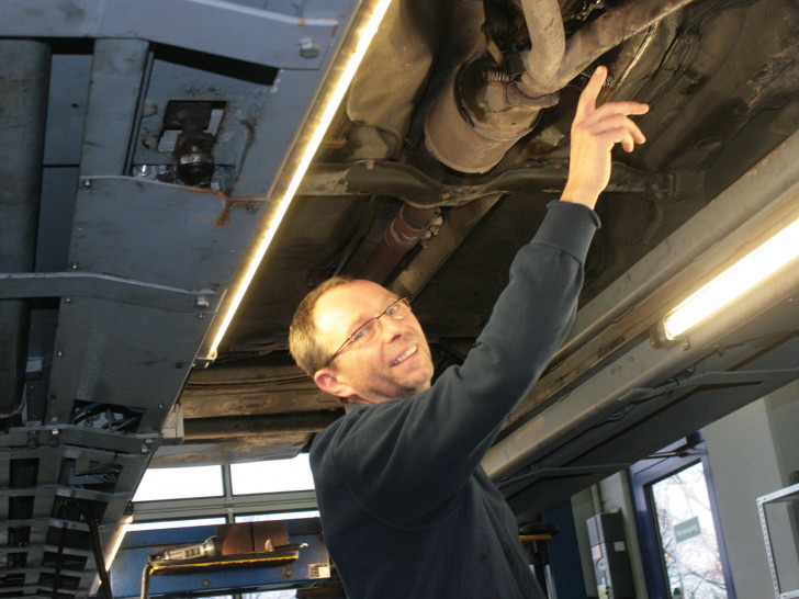 Andreas Grocholewski, Leiter der TÜV-STATION Wolfenbüttel. Foto: Archiv