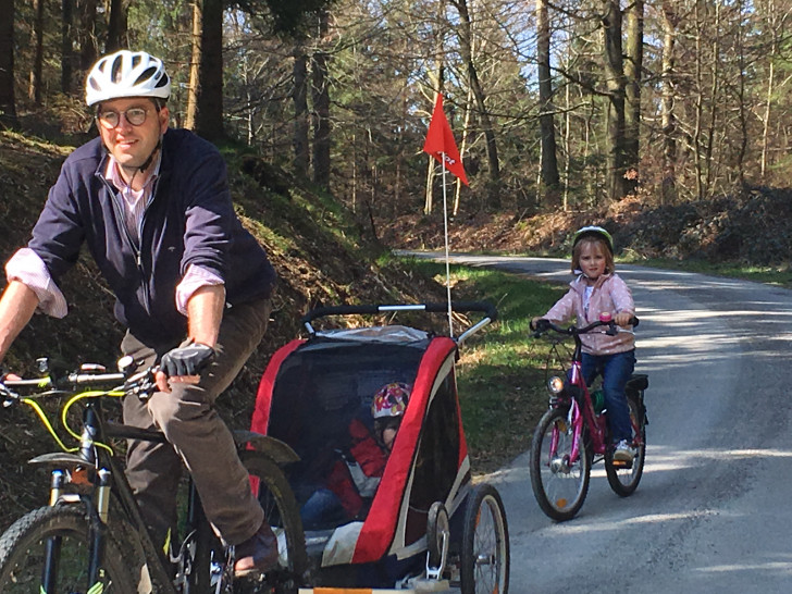 Dr. Oliver Junk ist gern auf dem Fahrrad unterwegs. Warum nicht mal mit
interessierten Bürgerinnen und Bürgern? Foto: Stadt Goslar