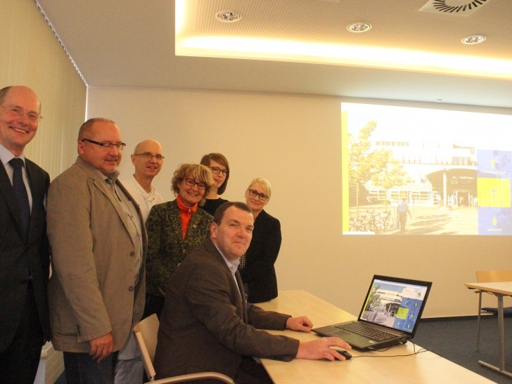 Am Freitag wurde die neue Internetpräsenz des Klinikums vorgestellt. Foto: Anke Donner 