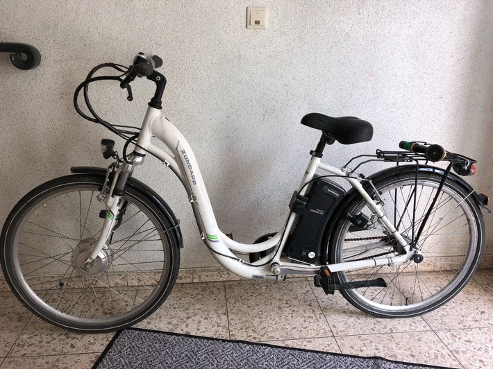 Wem gehört das E-Bike? Foto: Polizei 