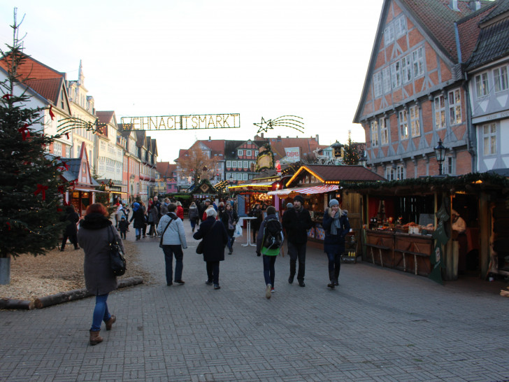 Der Wolfenbütteler Weihnachtsmarkt. Foto: Dontscheff