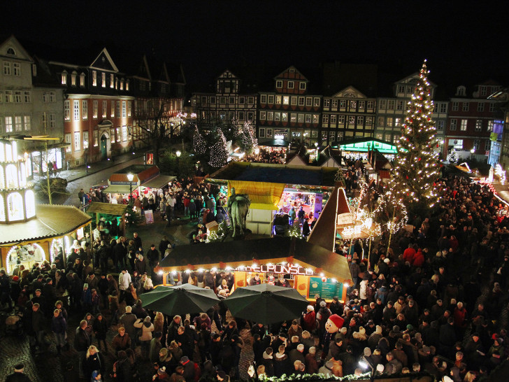 Der Weihnachtsmarkt in Wolfenbüttel. Archivfoto: Thorsten Raedlein