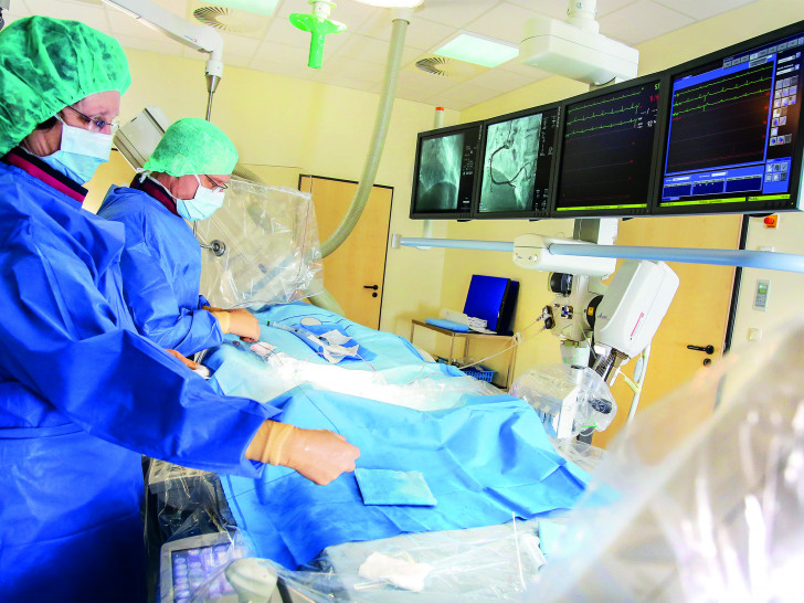 Im Herzkatheterlabor erfolgt die bestmögliche Versorgung von Infarkt-Patienten. Foto: Helios